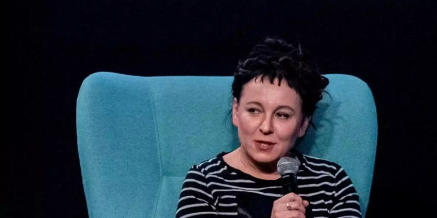 Die polnische Literaturnobelpreisträgerin Olga Tokarczuk. Foto: Grzegorz Banaszak/ZUMA Wire/dpa