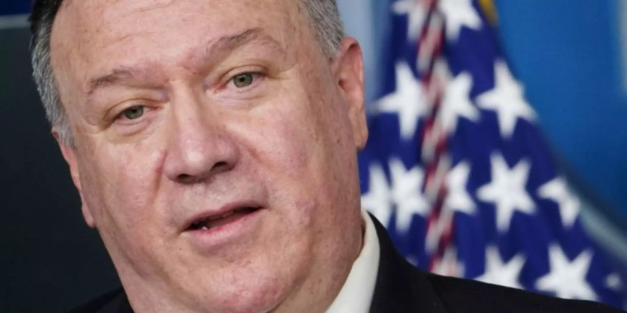 Trifft Macron: US-Aussenminister Mike Pompeo