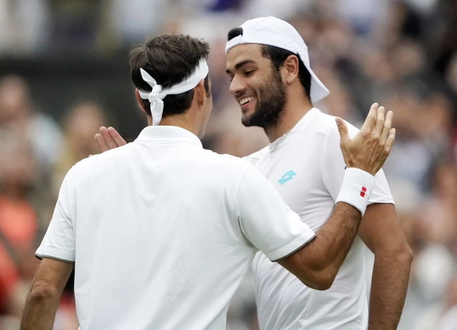 2019 spielten die beiden in Wimbledon erstmals gegeneinander. Berrettini: «Ich war so aufgeregt. Es hat mich umgebracht, aber es war wunderbar.»