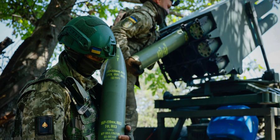Ukrainische Soldaten