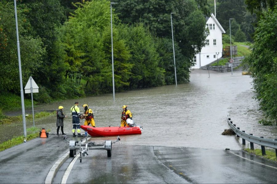 Überschwemmung Oslo