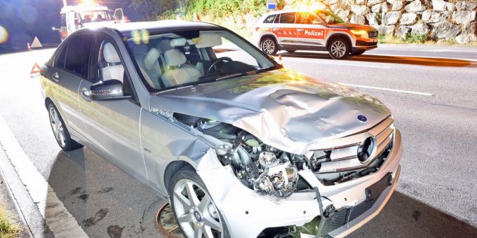 Zwei Personen bei Verkehrsunfällen verletzt. Luzern