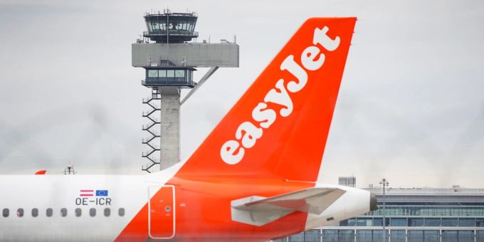 Ein Flugzeug der Airline Easyjet. (Symbolbild) easyjet