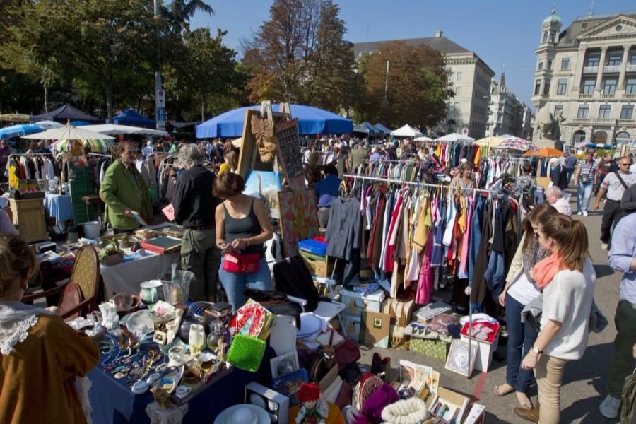 Flohmarkt Bürkliplatz