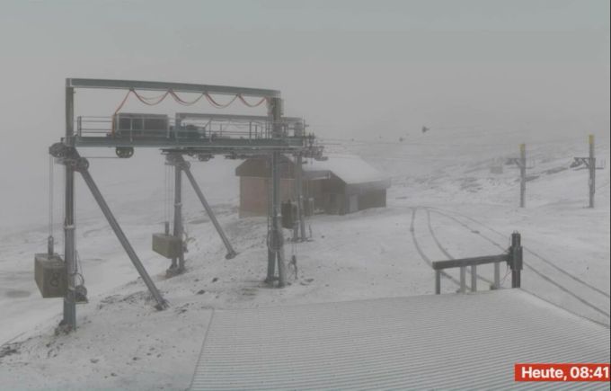 Vorab Gletscher Schnee