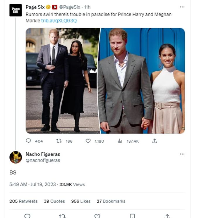 Der Polo-Freund von Prinz Harry kommentiert die Liebes-Krise. Prinz Harry Meghan