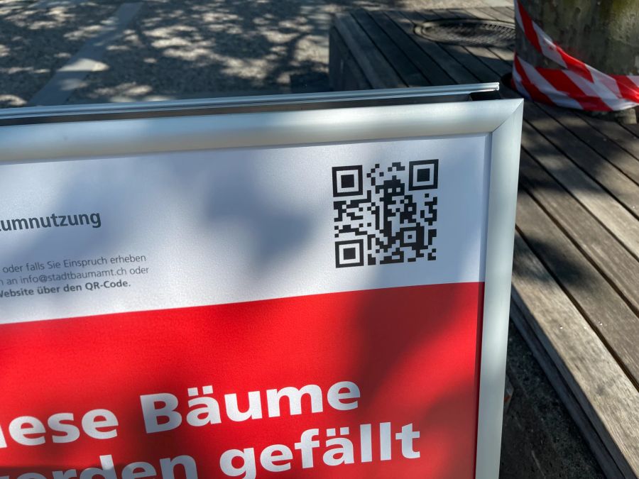 Wer den QR-Code scannt, landet auf der Website von BOS (https://save-the-forest.ch/).