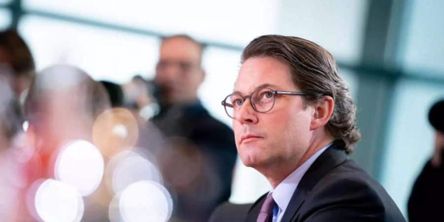 Steht vor schwierigen Zeiten: Verkehrsminister Andreas Scheuer (CSU). Foto: Kay Nietfeld/dpa