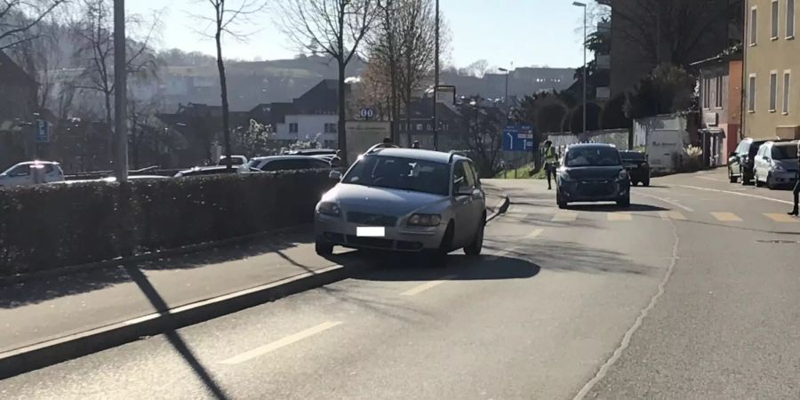 Auffahrkollision vor Fussgängerstreifen