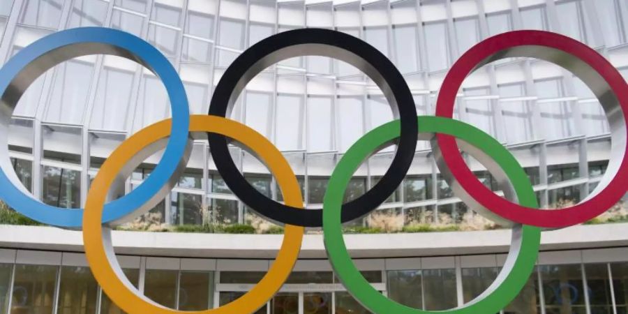 Die Olympischen Ringe könnten zukünfitg auch wieder in Deutschland aufgebaut werden. Foto: Laurent Gillieron/KEYSTONE/dpa