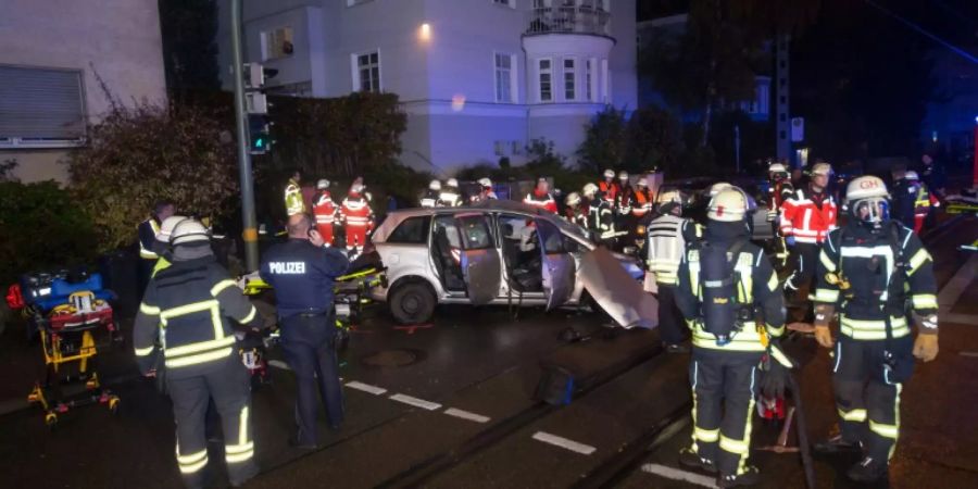Unfallstelle in Bielefeld