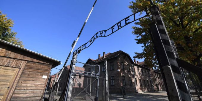 Das Konzentrationslager Auschwitz im heutigen Polen. kz auschwitz