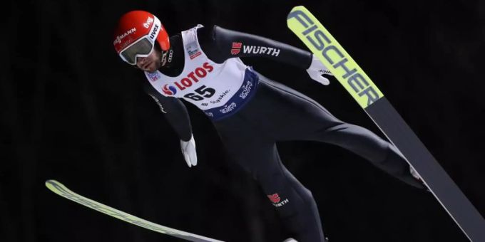 Ist mit den deutschen Skispringern in Wisla gefordert: Markus Eisenbichler. Foto: Grzegorz Momot/PAP/dpa Ist mit den deutschen Skispringern in Wisla gefordert: Markus Eisenbichler. Foto: Grzegorz Momot/PAP/dpa