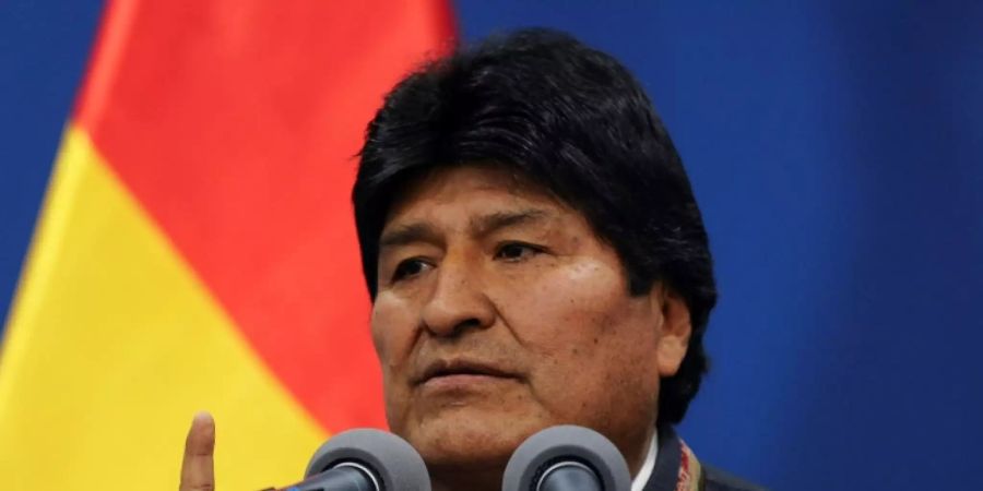 Boliviens Präsident Evo Morales