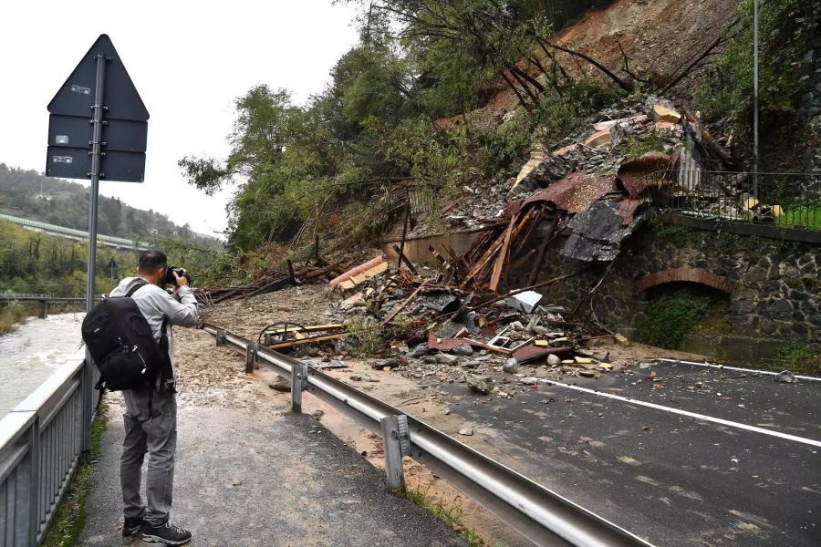 Flood in northern Italy