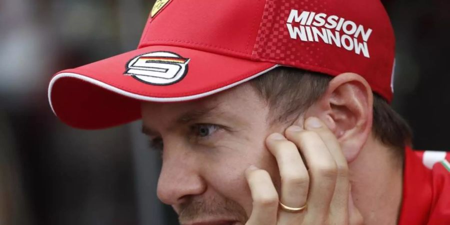 Bestreitet in Brasilien sein 100. Rennen für die Scuderia Ferrari: Sebastian Vettel. Foto: Nelson Antoine/AP/dpa