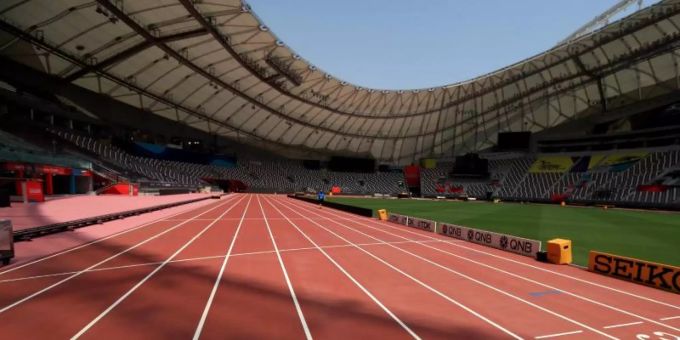 Am sechsten Tag der Leichtathletik-WM starten im Khalifa International Stadion die Wettbewerbe der Mehrkämpfer. Foto: Mike Egerton/PA Wire/dpa Am sechsten Tag der Leichtathletik-WM starten im Khalifa International Stadion die Wettbewerbe der Mehrkämpfer. Foto: Mike Egerton/PA Wire/dpa