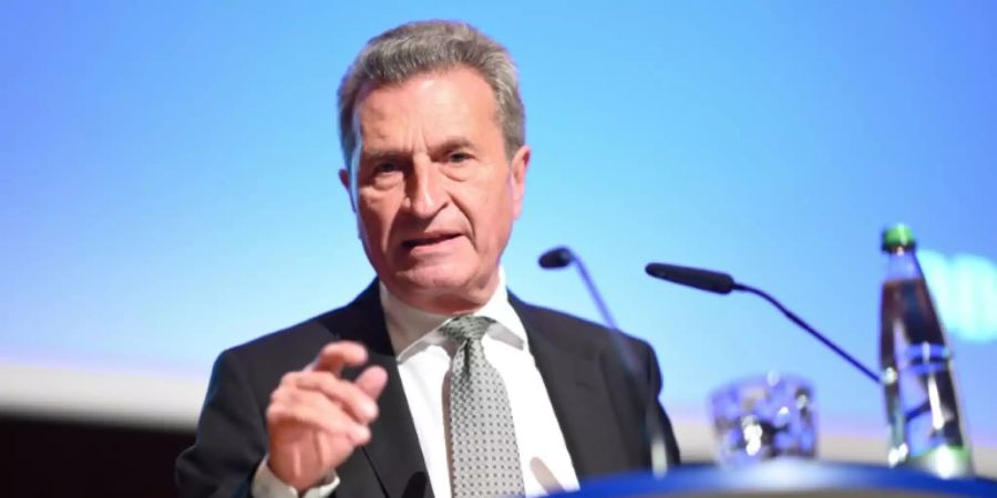 EU-Kommissar Oettinger