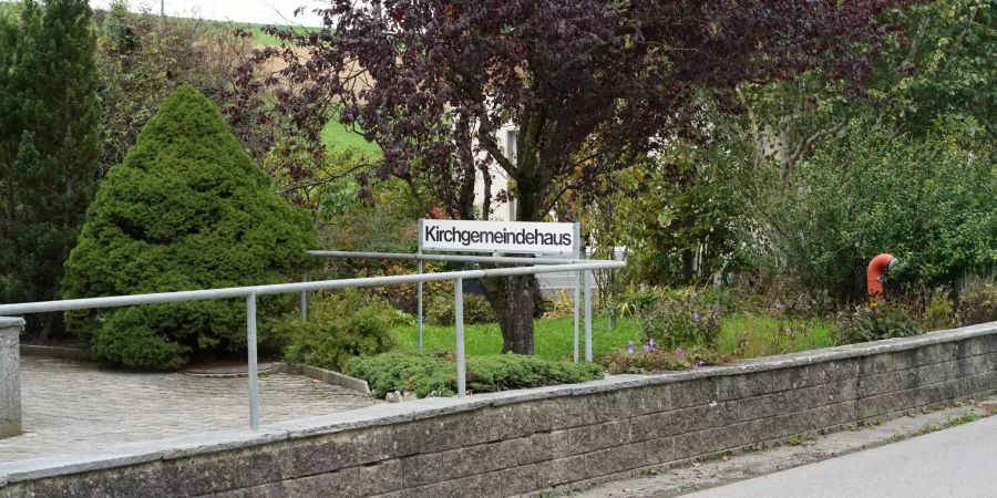 Das Kirchgemeindehaus in Zimmerwald.