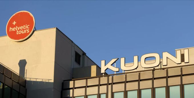 Das Logo der Reisekonzern Kuoni und deren Tochtergesellschaft Helvetic Tours. Helvetic Tours
