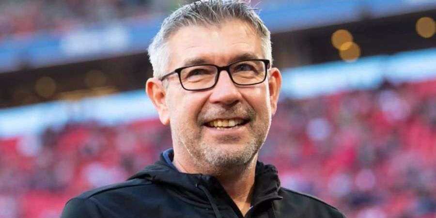 Will auch gegen den FC Schalke die Erfolgsserie von Union Berlin fortsetzen: Trainer Urs Fischer. Foto: Sven Hoppe/dpa