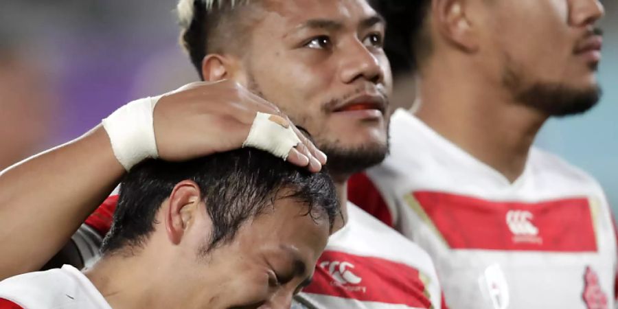 Ausgeträumt: Japans Rugby-Nationalteam scheitert bei der Heim-WM im Viertelfinal an Südafrika