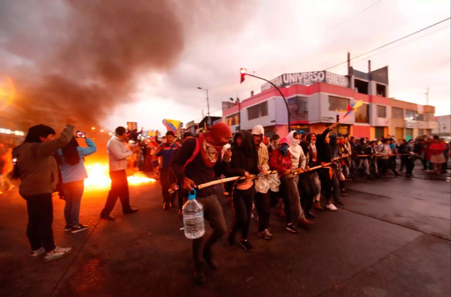 Proteste in Ecuador