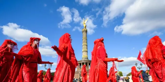 Storung Statt Klima Blockade In Berlin
