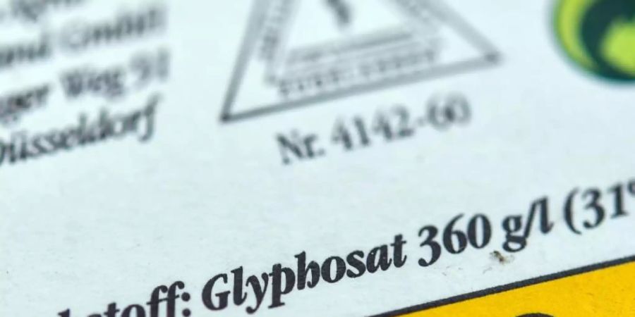 Glyphosat ist noch bis Ende 2022 in der EU zugelassen. Foto: Patrick Pleul/zb/dpa