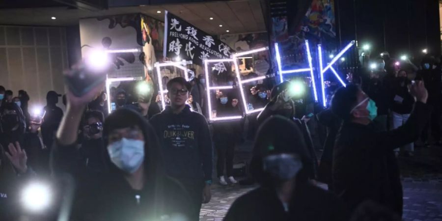 Proteste in Hongkong