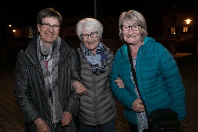 vlr: Vreni Müller, Wohlen, Lisbeth Brem, Oberwil-Lieli & Jannette Brem, Wohlen