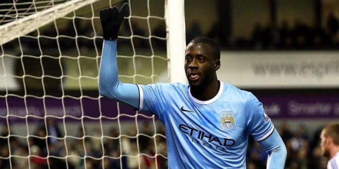 Yaya Touré zu seiner Zeit bei Manchester City. Yaya Touré