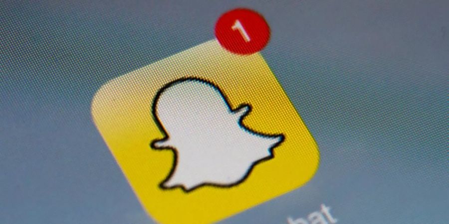 Snapchat auf dem Smartphone