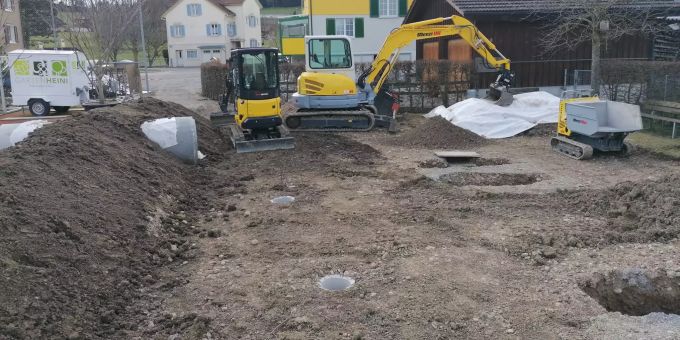 Der Spielplatz in Wolfertswil wird zurzeit erneuert. Der neue Spielplatz soll diesen Frühsommer eröffnet werden. Der Spielplatz in Wolfertswil wird zurzeit erneuert.