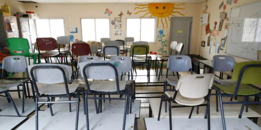 Die Schulen in Israel sind schon seit Donnerstag geschlossen