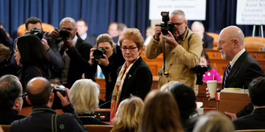 Die ehemalige US-Botschafterin Marie Yovanovitch