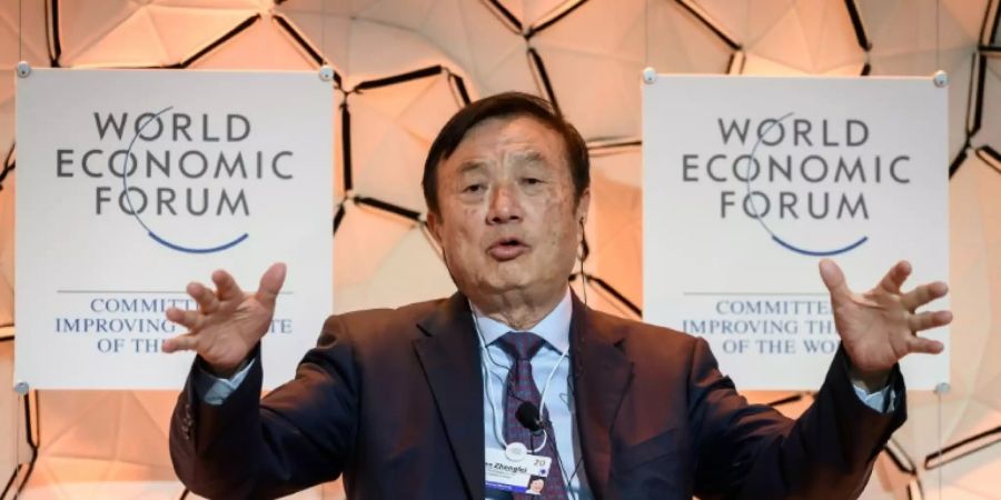 Ren Zhengfei in Davos