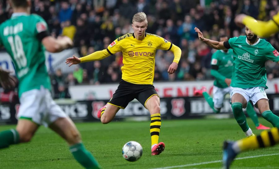 Werder Bremen BVB Haaland