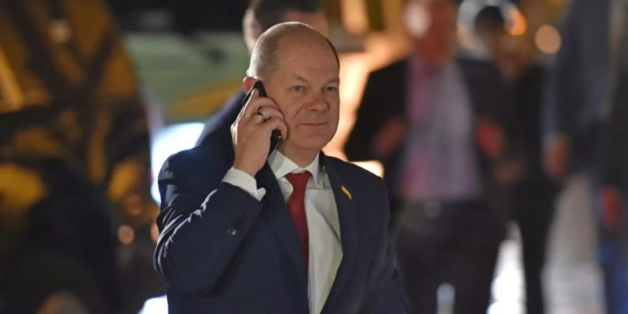 Scholz beim Treffen der G20-Finanzminister in Riad