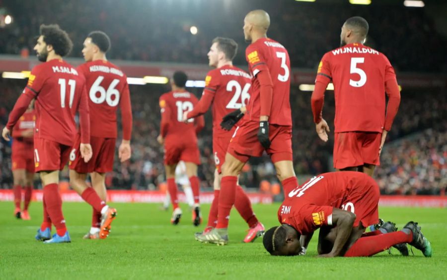 Dem FC Liverpool fehlen zwei Siege zum Meistertitel.