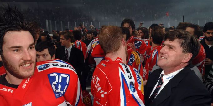 Die ZSC Lions trauern um den Meister-Sportchef Peter Iten. peter iten zsc lions