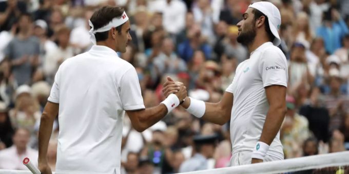«Er ist mein Idol» - Matteo Berrettini schwärmt von Roger Federer