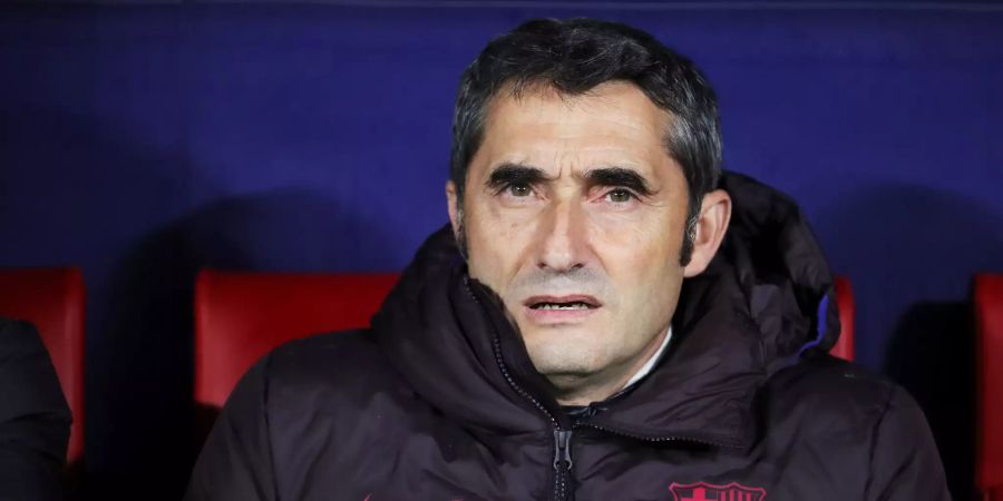 Trainer Ernesto Valverde musste Mitte Januar seinen Platz beim FC Barcelona räumen.