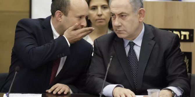 Naftali Bennett Benjamin Netanyahu