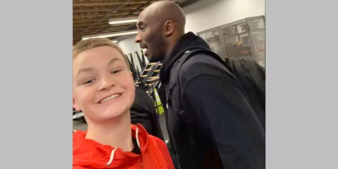 Kurz vor Absturz - Dieser Junge schoss das letzte Bild von Kobe Bryant