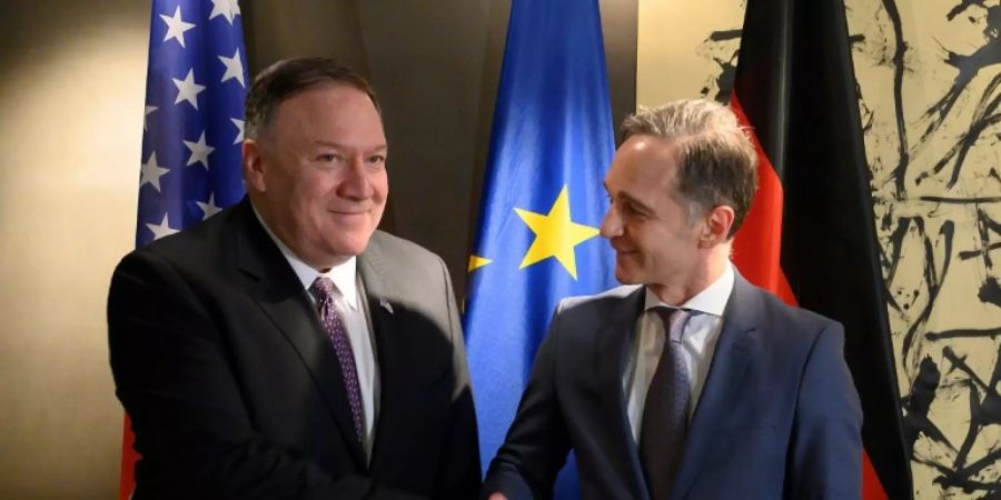 US-Aussenminister Pompeo mit deutschem Amtskollegen Maas