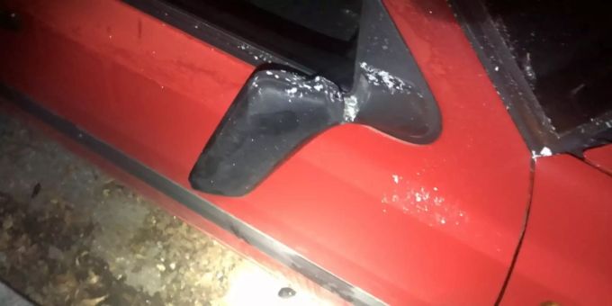 Vandalismus an Personenwagen Vandalismus