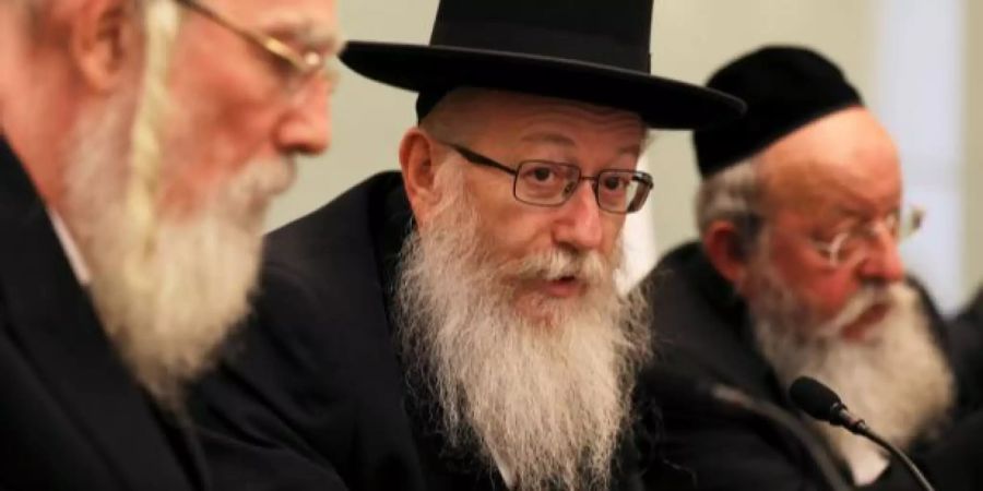 Ultraorthodoxe Jakov Litzman