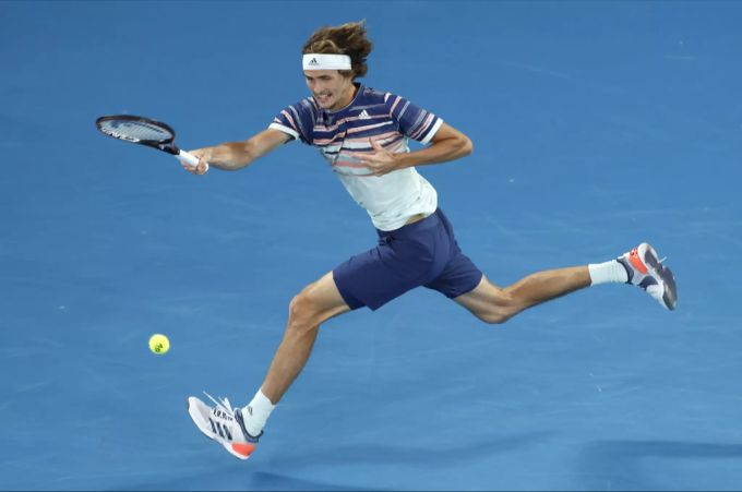 Kurz vor der Corona-Pause: Alexander Zverev spielt sich an den Australian Open bis in den Halbfinal. Zverev Corona