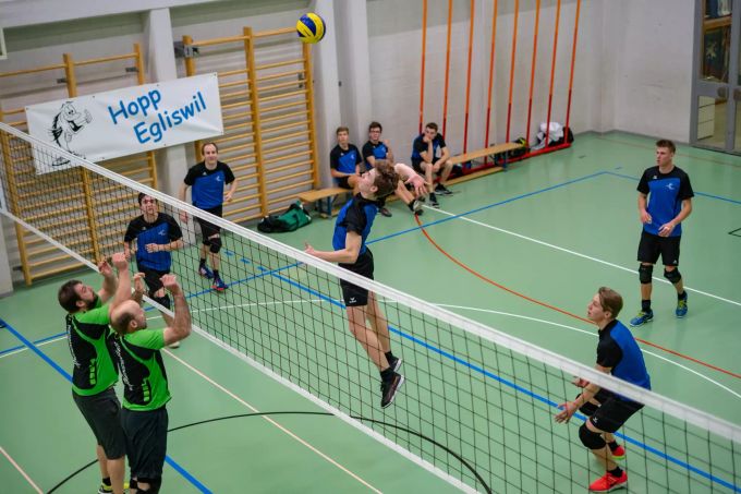 Auch Volleyball wird beim STV Egliswil gespielt. Volleyball STV Egliswil